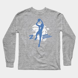 Shai Gilgeous-Alexander Oklahoma City Silhouette Long Sleeve T-Shirt